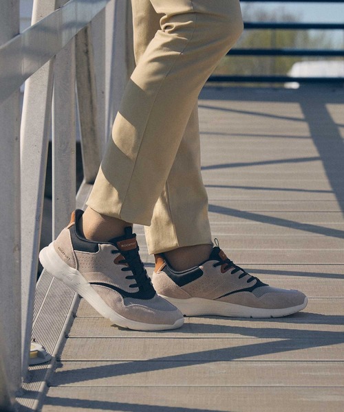 ROCKPORT(ロックポート)の「【MEN】SHAWN/ショーン ステップアクティベイテッド スニーカー(スニーカー・メンズ・ベージュ系その他・24.5cm/25.5cm/26.5cm/27.5cm/25.0cm/26.0cm/27.0cm/28.0cm)」の1枚目の写真