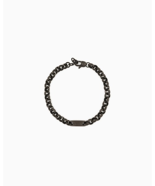 ARMANI EXCHANGE(アルマーニエクスチェンジ)の「【A|X アルマーニ エクスチェンジ】ステンレススチール チェーンブレスレット(Gunmetal)_AXG0174040(ブレスレット・メンズ・その他1・FREE)」の3枚目の写真