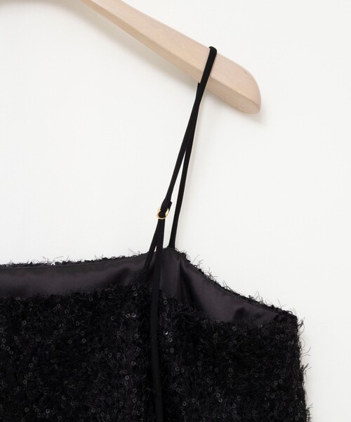 NOLLEY’S Sophi（ノーリーズソフィ）の「ウォッシャブルフェザースパンコールチュールキャミブラウス（シャツ/ブラウス・レディース・ブラック/オフホワイト・38）」の19枚目の写真