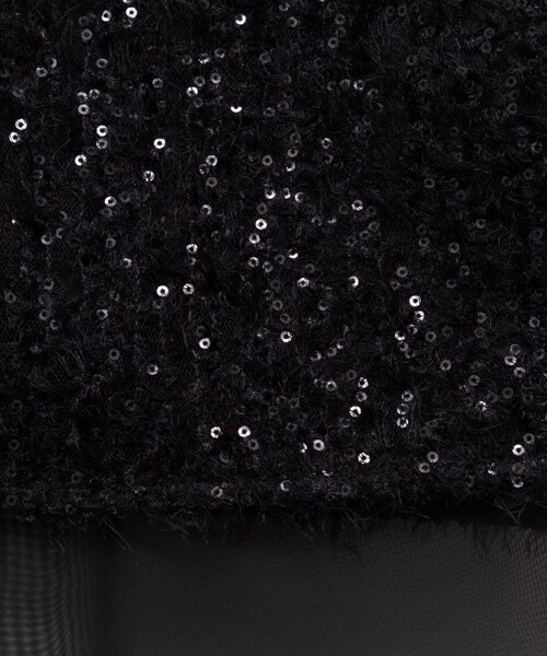 NOLLEY’S Sophi（ノーリーズソフィ）の「ウォッシャブルフェザースパンコールチュールキャミブラウス（シャツ/ブラウス・レディース・ブラック/オフホワイト・38）」の21枚目の写真