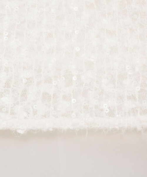 NOLLEY’S Sophi（ノーリーズソフィ）の「ウォッシャブルフェザースパンコールチュールキャミブラウス（シャツ/ブラウス・レディース・ブラック/オフホワイト・38）」の22枚目の写真