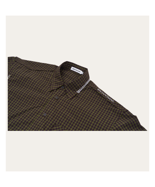 NOSCOULEURS(ノクルールズ)の「UL CHECK SHIRTS 02 BROWN(シャツ/ブラウス・メンズ・その他・1/2)」の5枚目の写真