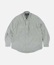 1920S OXFORD WORK SHIRT _ GREEN