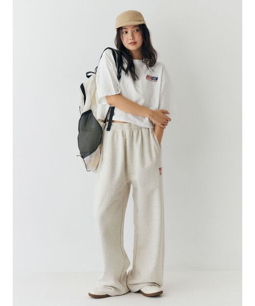 Ungrid（アングリッド）の「パッカブルナイロンバックパック（バックパック/リュック・レディース・オフホワイト/ブラック・FREE）」の5枚目の写真