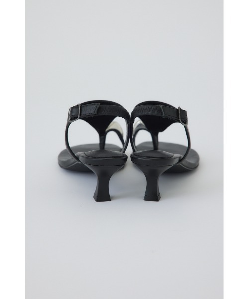 RIM.ARK（リムアーク）の「【PRE ORDER】Motif toe thong sandal モチーフ トゥ トング サンダル（サンダル・レディース・ブラウン/ブラック・36/37/38/39）」の6枚目の写真