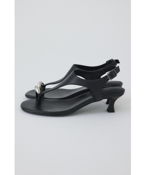 RIM.ARK（リムアーク）の「【PRE ORDER】Motif toe thong sandal モチーフ トゥ トング サンダル（サンダル・レディース・ブラウン/ブラック・36/37/38/39）」の5枚目の写真