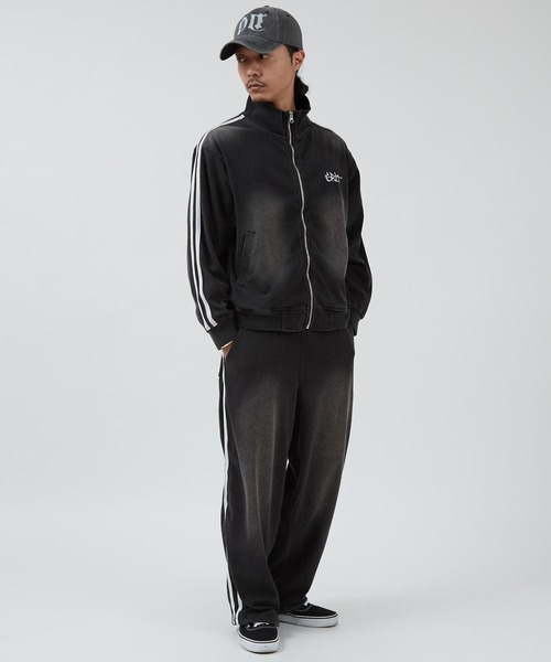 improves(インプローブス)の「カットデニム ワイドラインパンツ(デニムパンツ・メンズ・ブラック/ネイビー・LARGE/MEDIUM)」の8枚目の写真