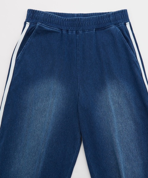 improves(インプローブス)の「カットデニム ワイドラインパンツ(デニムパンツ・メンズ・ブラック/ネイビー・LARGE/MEDIUM)」の18枚目の写真