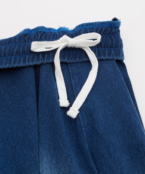 improves(インプローブス)の「カットデニム ワイドラインパンツ(デニムパンツ・メンズ・ブラック/ネイビー・LARGE/MEDIUM)」の20枚目の写真