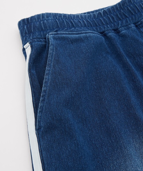 improves(インプローブス)の「カットデニム ワイドラインパンツ(デニムパンツ・メンズ・ブラック/ネイビー・LARGE/MEDIUM)」の21枚目の写真