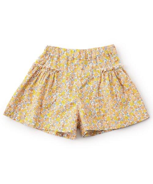 Seraph（セラフ）の「まいにちショートパンツ（その他パンツ・キッズ・レッド/ベージュ/インディゴブルー/ミント/イエロー/ブラック/サックスブルー・80/90/100/110/120/130/140）」の6枚目の写真