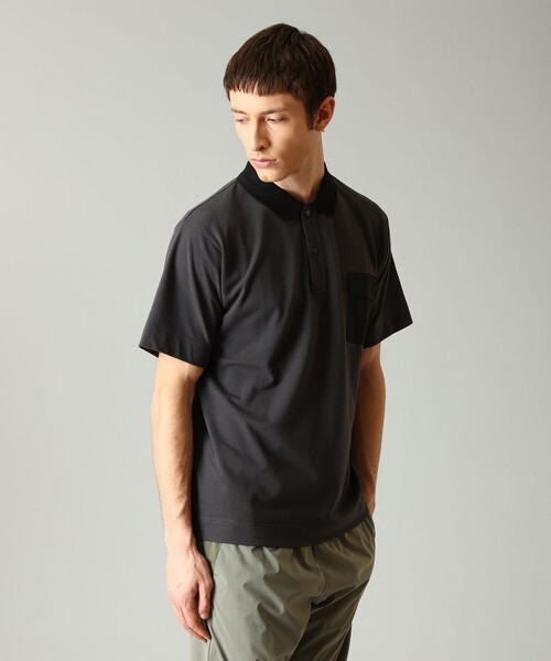 Columbia(コロンビア)の「限定展開 UVカット COLUMBIA BLACK LABEL/ ユニオンスプリングス ショートスリーブ ポロ /コロンビア(ポロシャツ・メンズ・グリーン/ピンク/ライトグレー/ブラック・S/M/XL/L)」の2枚目の写真