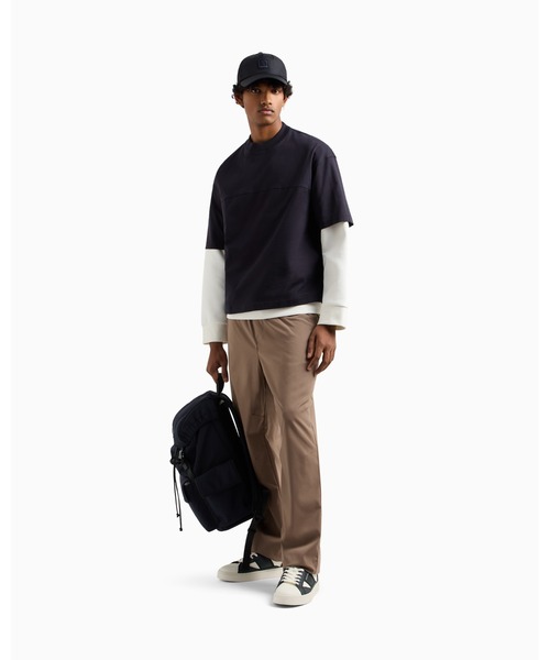 ARMANI EXCHANGE(アルマーニエクスチェンジ)の「【A|X アルマーニ エクスチェンジ】ワイドフィットパンツ(その他パンツ・メンズ・ベージュ・30inch/32inch/34inch/28inch/31inch/33inch)」の3枚目の写真
