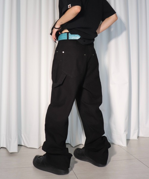 FTW（エフティダブリュー）の「COLOR DUCK PANTS（その他パンツ・レディース・ベージュ/パープル/ブラック・SMALL/LARGE/MEDIUM）」の2枚目の写真