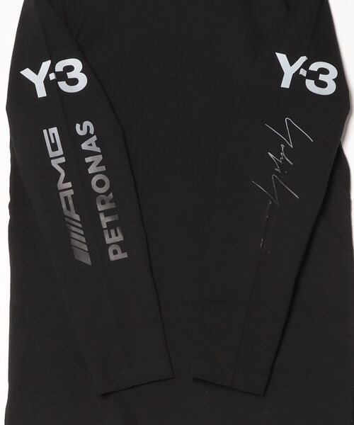 Y-3(ワイスリー)の「Y-3 MERCEDES - AMG PETRONAS FORMULA 1 TEAM CHAOS LOGO LONG SLEEVE TEE(Tシャツ/カットソー・メンズ・ブラック・XX-SMALL/X-SMALL/SMALL/MEDIUM/LARGE/X-LARGE)」の12枚目の写真