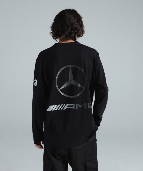 Y-3(ワイスリー)の「Y-3 MERCEDES - AMG PETRONAS FORMULA 1 TEAM CHAOS LOGO LONG SLEEVE TEE(Tシャツ/カットソー・メンズ・ブラック・XX-SMALL/X-SMALL/SMALL/MEDIUM/LARGE/X-LARGE)」の5枚目の写真