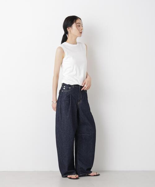 HANES(ヘインズ)の「Hanes/2P JapanFit for HER スリーブレスTシャツ(Tシャツ/カットソー・レディース・プラチナム/その他1・M)」の4枚目の写真