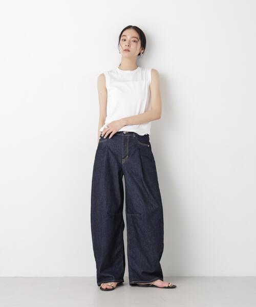 HANES(ヘインズ)の「Hanes/2P JapanFit for HER スリーブレスTシャツ(Tシャツ/カットソー・レディース・プラチナム/その他1・M)」の5枚目の写真