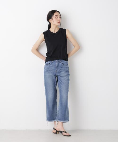 HANES(ヘインズ)の「Hanes/2P JapanFit for HER スリーブレスTシャツ(Tシャツ/カットソー・レディース・プラチナム/その他1・M)」の7枚目の写真