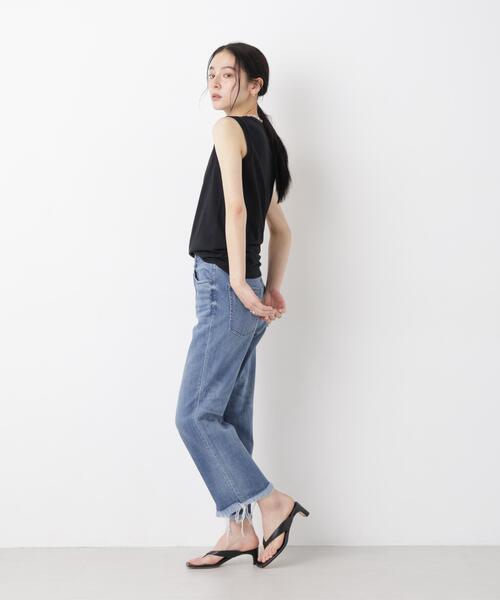 HANES(ヘインズ)の「Hanes/2P JapanFit for HER スリーブレスTシャツ(Tシャツ/カットソー・レディース・プラチナム/その他1・M)」の8枚目の写真