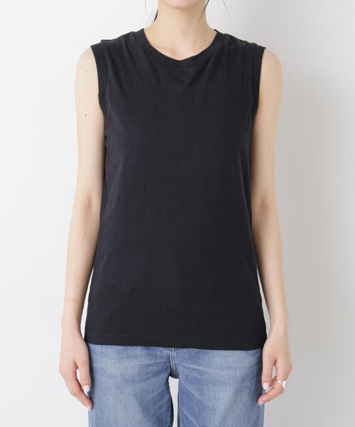 HANES(ヘインズ)の「Hanes/2P JapanFit for HER スリーブレスTシャツ(Tシャツ/カットソー・レディース・プラチナム/その他1・M)」の9枚目の写真