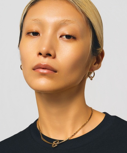 LAPUIS(ラピュイ)の「LAPUIS(ラピュイ)Connect coil pierced earrings(ピアス(両耳用)・レディース・シルバー/マルチ/ゴールド・FREE)」の17枚目の写真