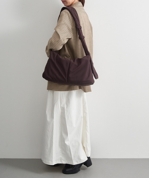ADD CULUMN(アドカラム)の「【ADD CULUMN】26AW新作 DOT SHLD L A26W01B512(ショルダーバッグ・レディース・ダークブラウン/ブラック・FREE)」の9枚目の写真