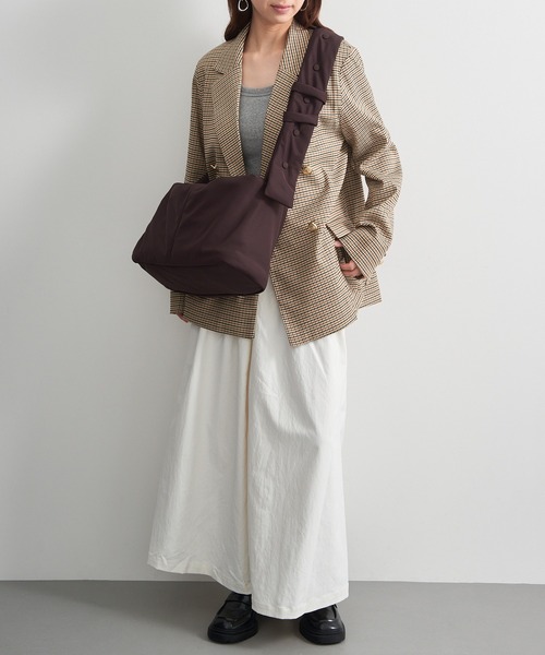 ADD CULUMN(アドカラム)の「【ADD CULUMN】26AW新作 DOT SHLD L A26W01B512(ショルダーバッグ・レディース・ダークブラウン/ブラック・FREE)」の10枚目の写真
