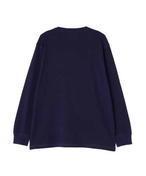 POLO RALPH LAUREN SLEEPWEAR(ポロラルフローレンスリープウェア)の「POLO RALPH LAUREN/ポロラルフローレン/WAFFLE CREW NECK LONG SLEEVE(Tシャツ/カットソー・メンズ・チャコールグレー/ネイビー・XL/M)」の5枚目の写真