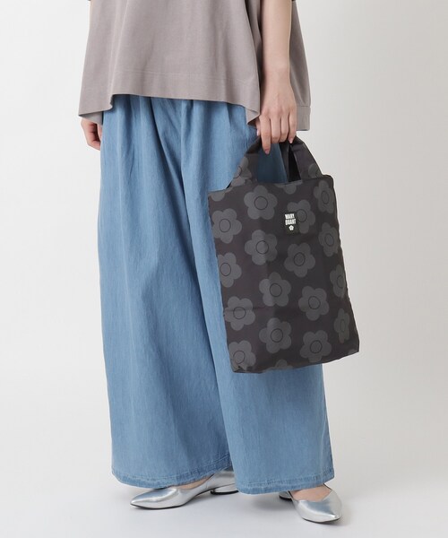 one'sterrace(ワンズテラス)の「MARY QUANT エコバッグ 小箱入り A(エコバッグ/サブバッグ・レディース・ブラック系8・99)」の14枚目の写真