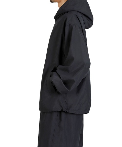 GOLD（ゴールド）の「GOLD / ゴールド：COTTON / NYLON WEATHER CLOTH PULLOVER PARKA：26A-GL15858[MUS]（ナイロンジャケット・メンズ・ブラック・M）」の9枚目の写真