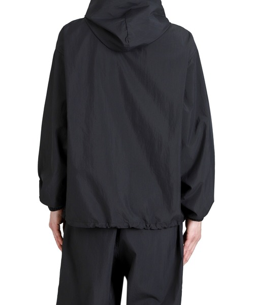 GOLD（ゴールド）の「GOLD / ゴールド：COTTON / NYLON WEATHER CLOTH PULLOVER PARKA：26A-GL15858[MUS]（ナイロンジャケット・メンズ・ブラック・M）」の10枚目の写真