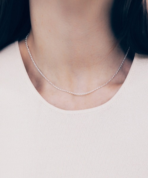 silver925】 Roll ChainNecklace / ロールチェーンネックレス