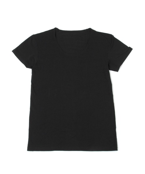 GLOBAL WORK（グローバルワーク）の「Fffit エフィット/柔らかストレッチインナー半袖/657699（Tシャツ/カットソー・メンズ・ライトベージュ/ブラック/ホワイト・MEDIUM/SMALL/X-LARGE/LARGE）」の2枚目の写真