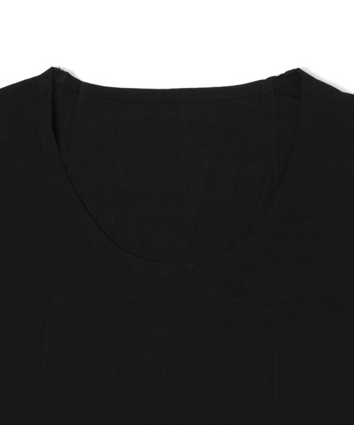 GLOBAL WORK（グローバルワーク）の「Fffit エフィット/柔らかストレッチインナー半袖/657699（Tシャツ/カットソー・メンズ・ライトベージュ/ブラック/ホワイト・MEDIUM/SMALL/X-LARGE/LARGE）」の9枚目の写真
