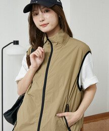 PUBLUX（パブリュクス）の「PUBLUX/パブリュクス LOVE POP STUDIO ナイロンベスト＜セットアップ対応＞　限定展開（ベスト）」