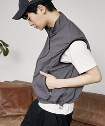 PUBLUX（パブリュクス）の「PUBLUX/パブリュクス LOVE POP STUDIO ナイロンベスト＜セットアップ対応＞　限定展開（ベスト）」