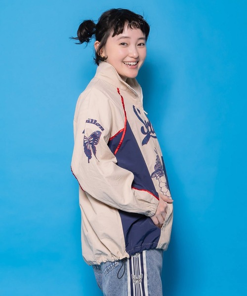 ScoLar（スカラー）の「ScoLar(スカラー) スカラーちゃん×ネコ レーシング風ブルゾン（ブルゾン・レディース・アイボリー・MEDIUM）」の12枚目の写真