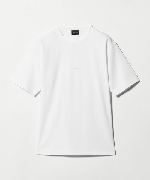 green label relaxing(グリーンレーベルリラクシング)の「Relaxing 半袖 Tシャツ カットソー -接触冷感-(Tシャツ/カットソー・メンズ・ダークグレー/グレー系/ホワイト/ライム・L/M/XL/S)」の7枚目の写真