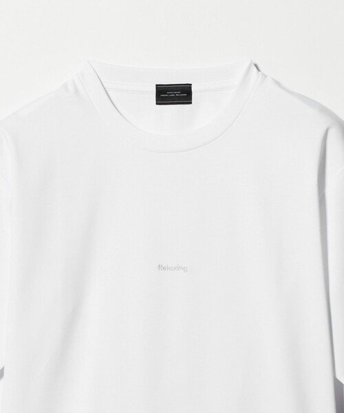 green label relaxing(グリーンレーベルリラクシング)の「Relaxing 半袖 Tシャツ カットソー -接触冷感-(Tシャツ/カットソー・メンズ・ダークグレー/グレー系/ホワイト/ライム・L/M/XL/S)」の8枚目の写真