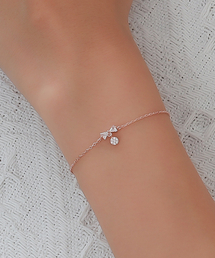 BLANCIER（ブランシエール）の「リボンローズ BL253B1203 レディース ブレスレット（ブレスレット）」