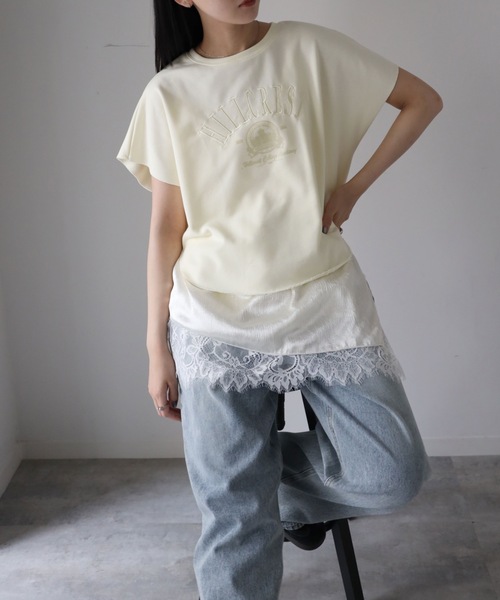 model：164cm. 着用サイズ：FREE