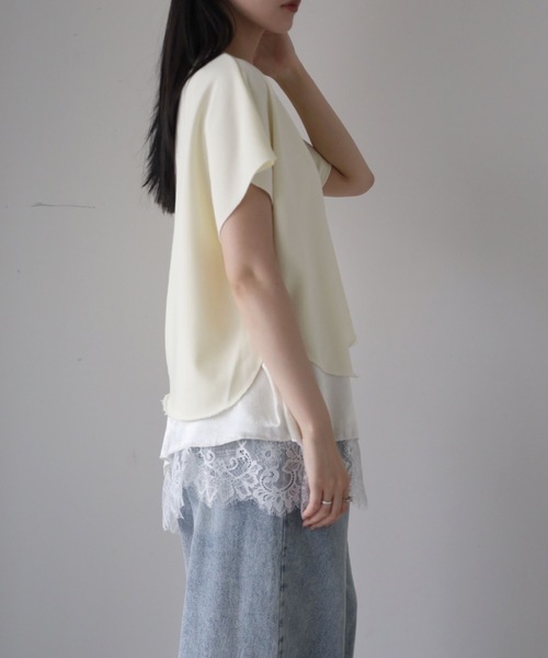 model：164cm. 着用サイズ：FREE