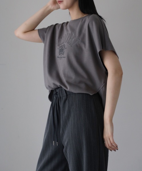 model：164cm. 着用サイズ：FREE