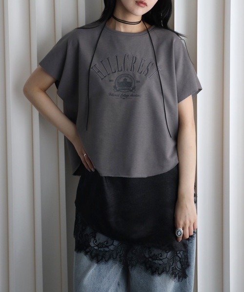 model：164cm. 着用サイズ：FREE