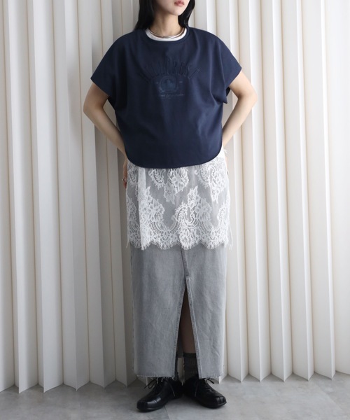 model：164cm. 着用サイズ：FREE