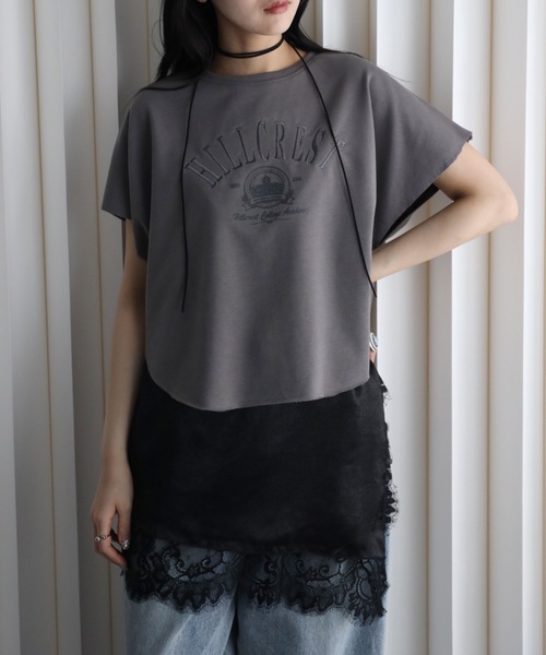 model：164cm. 着用サイズ：FREE