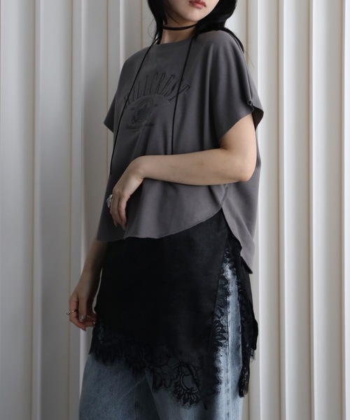 model：164cm. 着用サイズ：FREE