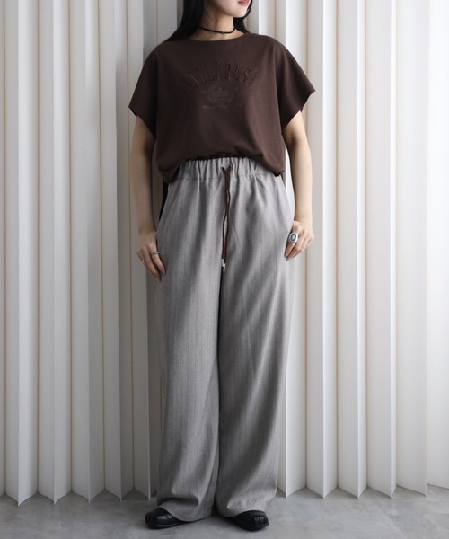 model：164cm. 着用サイズ：FREE