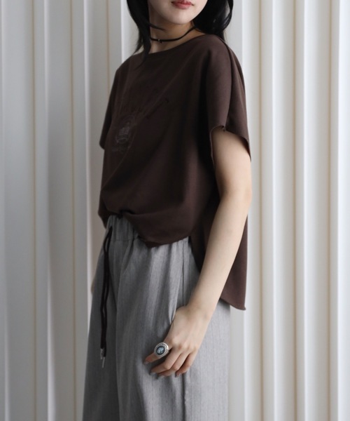 model：164cm. 着用サイズ：FREE
